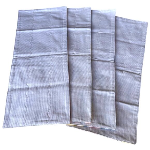 Set of 4 Handmade Burp Cloths Multicolored M&M Candy Theme, Size 7 x 16 in - Picture 2 of 6